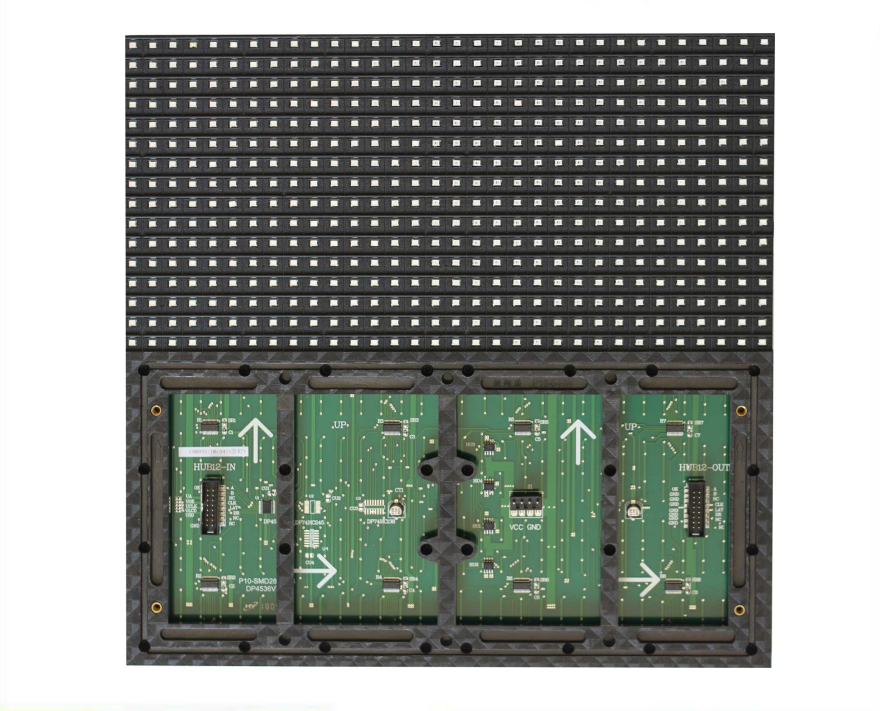 戶外P10單紅表貼