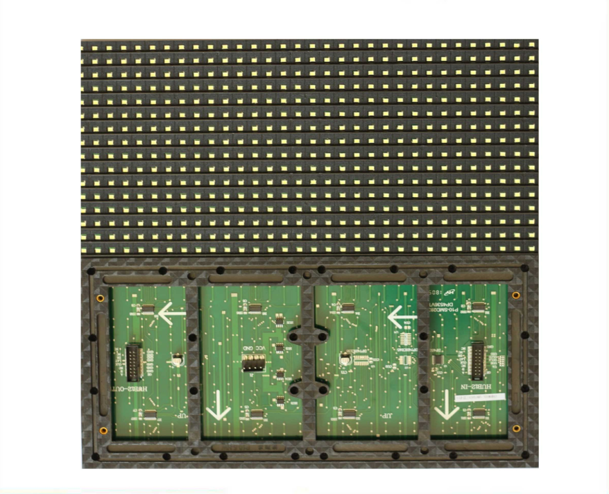 亞戶外P10單白表貼